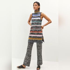 Anthropologie Maeve Knit Striped Tunic
